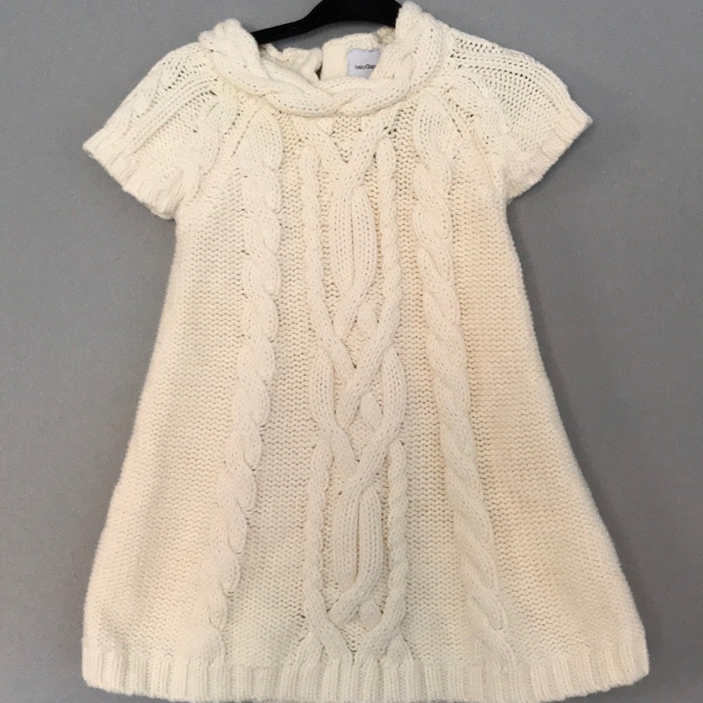 Baby gap knit sweater dress size 12-18 mos